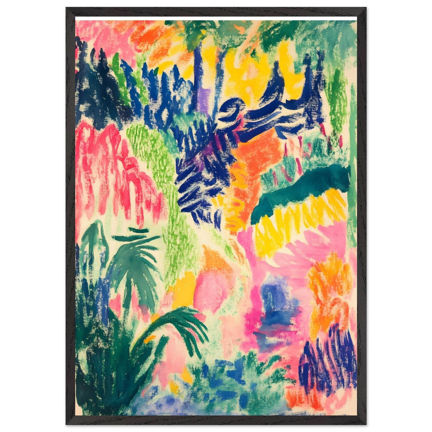 Vibrant Abstract Henri Matisse - Vibrantwalls