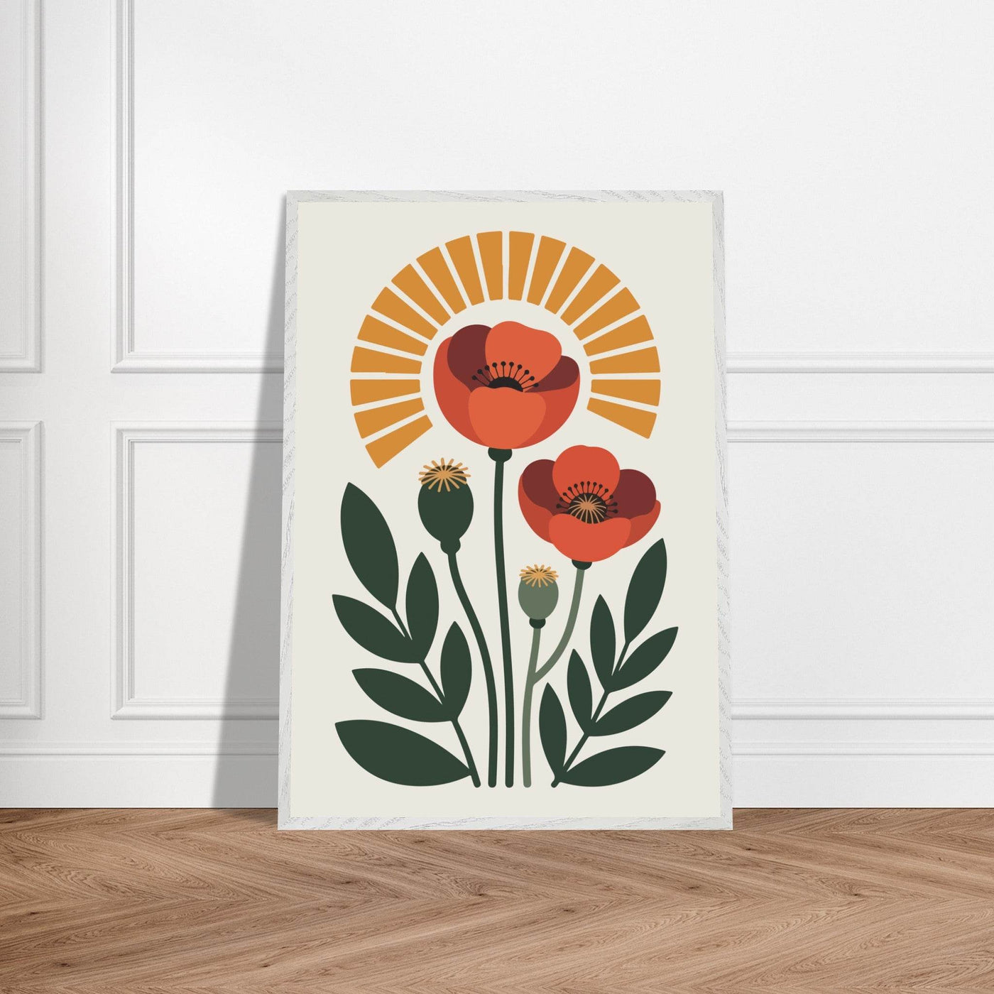 Floral Sunshine - Vibrantwalls