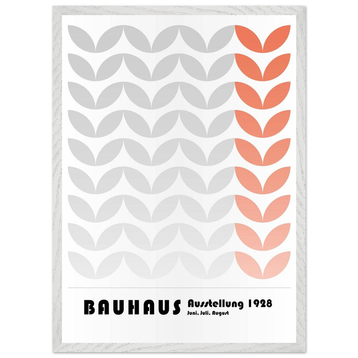 Bauhaus-Style Organic Leaves - Vibrantwalls