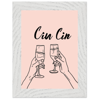 Cin Cin Toast Art Print - Vibrantwalls