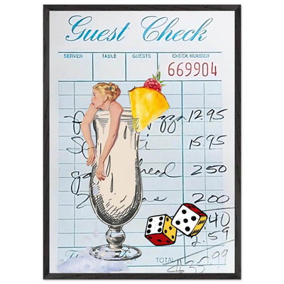 Retro Bar & Cocktail Chic: Gin & Tonic - Vibrantwalls