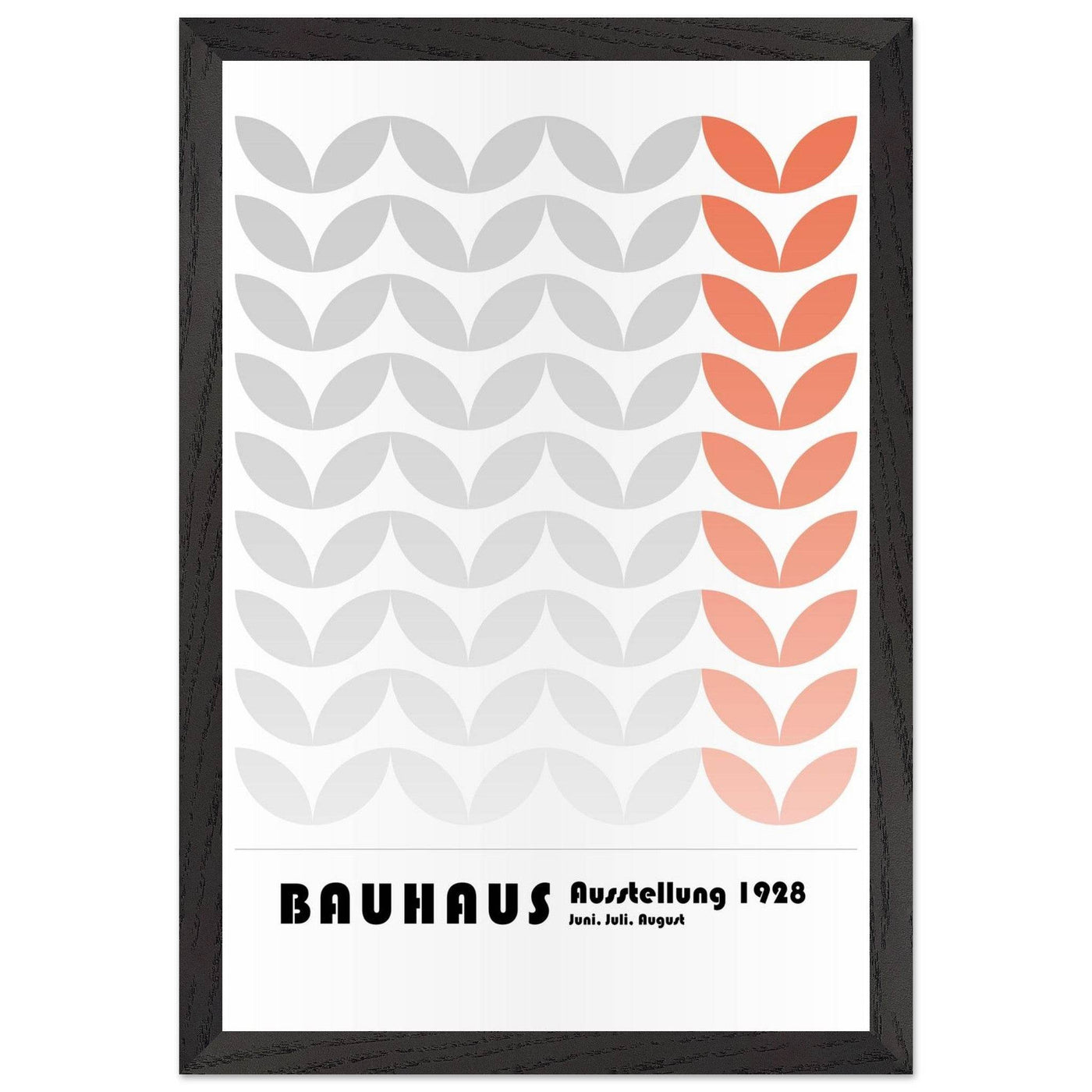 Bauhaus-Style Organic Leaves - Vibrantwalls