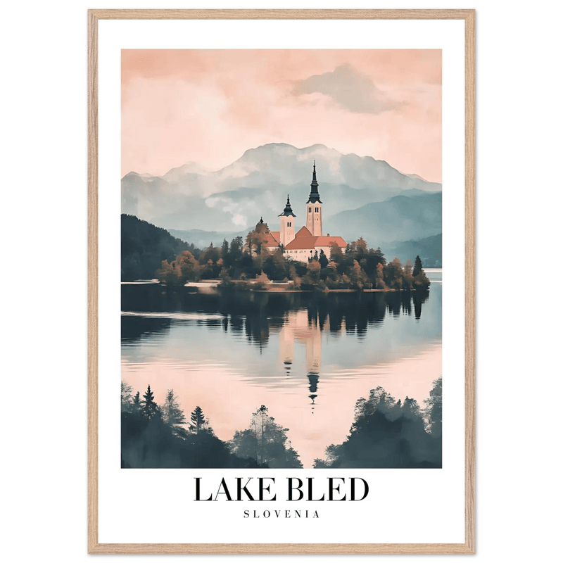 Lake Bled Slovenia Wall Art - Vibrantwalls