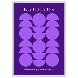 Bauhau 1923 Purple Geometric - Vibrantwalls