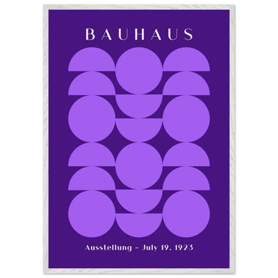 Bauhau 1923 Purple Geometric - Vibrantwalls
