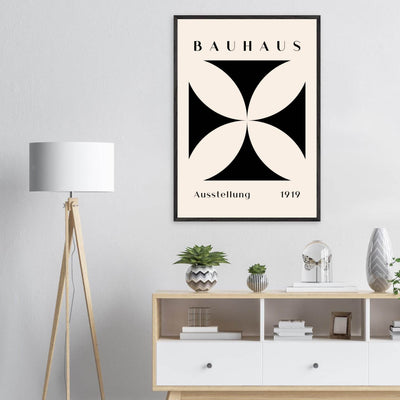 Bauhaus Black & Beige - Vibrantwalls