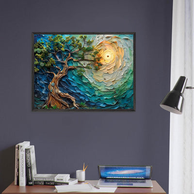 Textured Tree of Life - Vibrantwalls