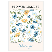 Chicago Collection Floral Wall Art - Vibrantwalls