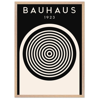 Bauhaus Black & Cream - Vibrantwalls
