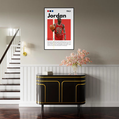 Michael Jordan Air Jordan Bulls Retro Print Vibrantwalls