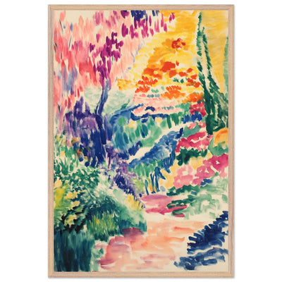 Abstract Garden Delights Henri Matisse - Vibrantwalls