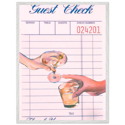 Guest Check Cheers - Vibrantwalls