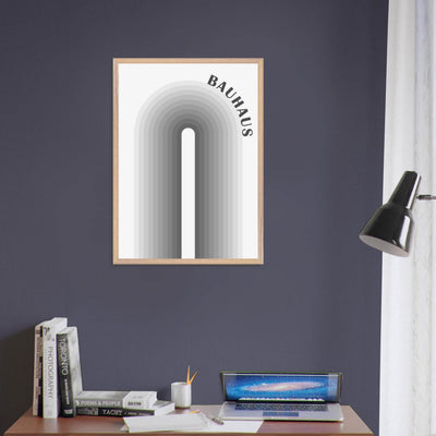 Bauhaus-Style Gradient Arch - Vibrantwalls
