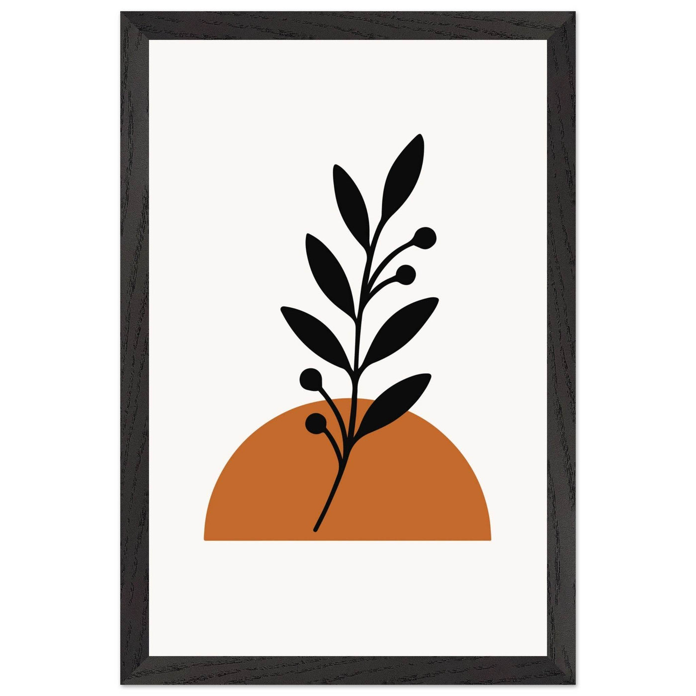 Minimalist Botanical Sunset - Vibrantwalls
