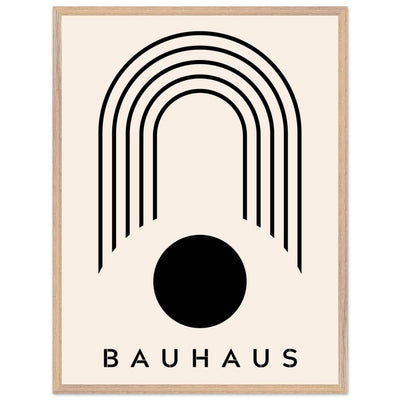 Bauhaus Black & Beige - Vibrantwalls