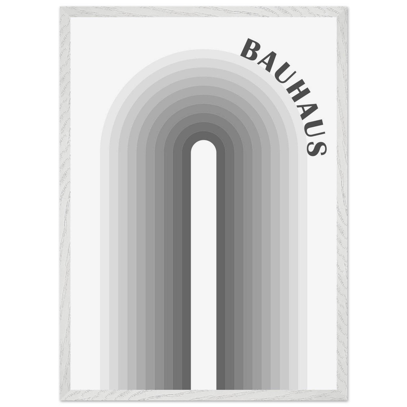Bauhaus-Style Gradient Arch - Vibrantwalls