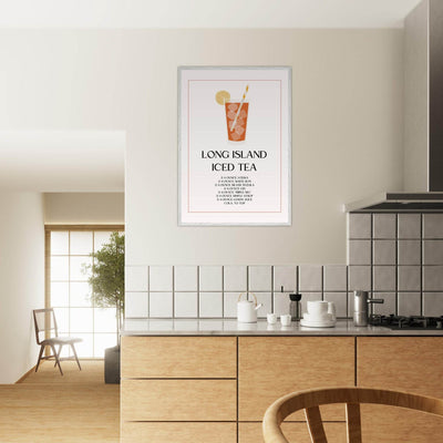 Long Island Iced Tea Recipe Strong Cocktail - Vibrantwalls