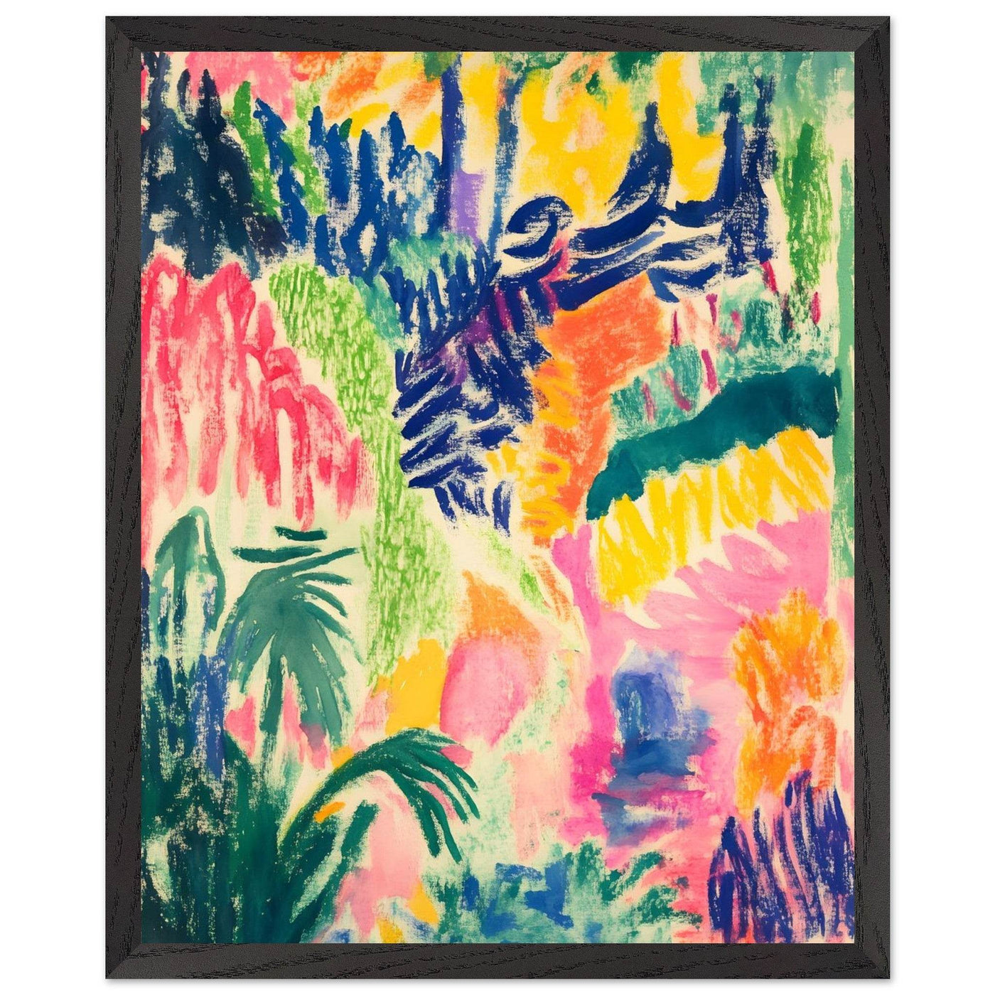 Vibrant Abstract Henri Matisse - Vibrantwalls
