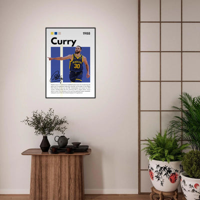 Stephen Curry Chef Curry Warriors Framed Poster Vibrantwalls