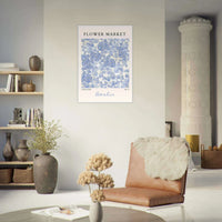 Forget-Me-Not Bloom Berlin Wall Art - Vibrantwalls