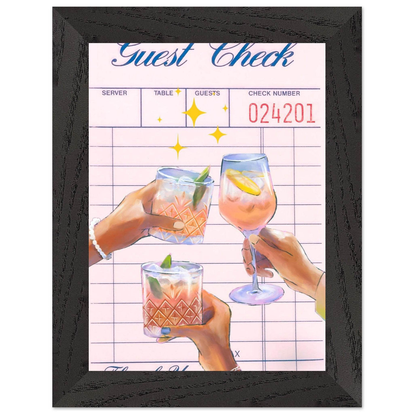 Retro Cocktail Recipe - Vibrantwalls
