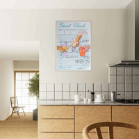 Guest Check Cocktail Poster Wall Art - Vibrantwalls