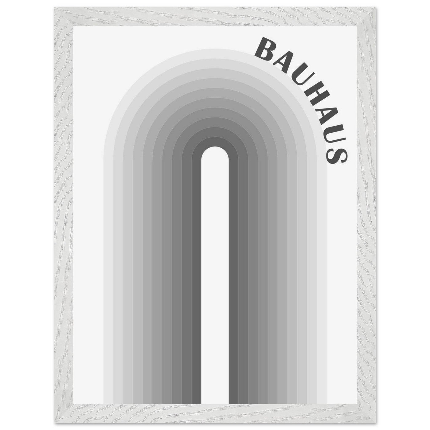 Bauhaus-Style Gradient Arch - Vibrantwalls