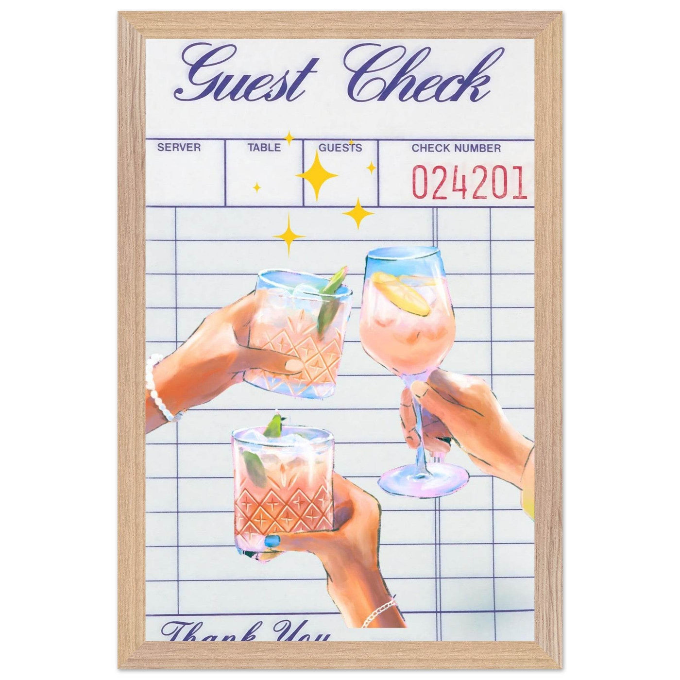 Gin & Tonic Cheers - Vibrantwalls