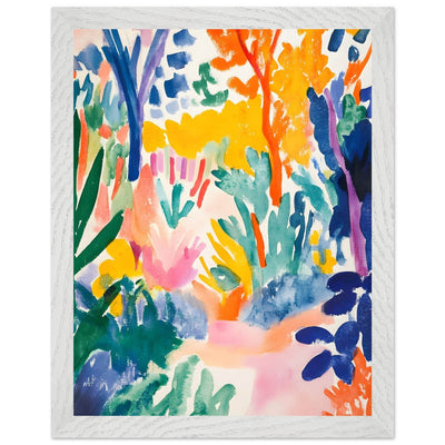 Vibrant Abstract Garden - Vibrantwalls