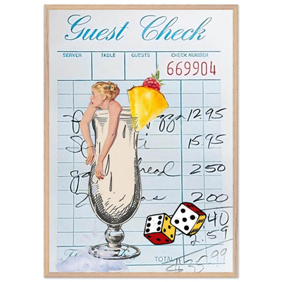 Retro Bar & Cocktail Chic: Gin & Tonic - Vibrantwalls