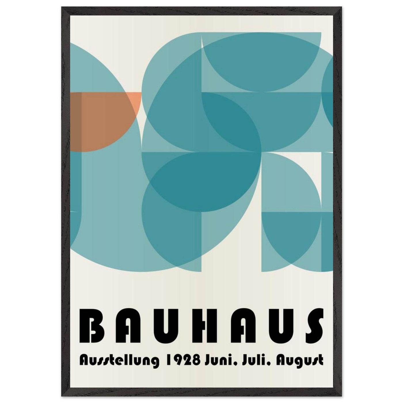 Bauhaus-Style The Blue Tunnel - Vibrantwalls
