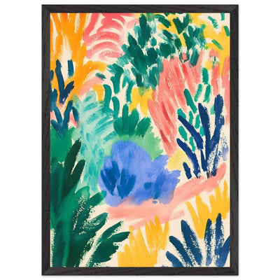 Abstract Floral Delight - Vibrantwalls