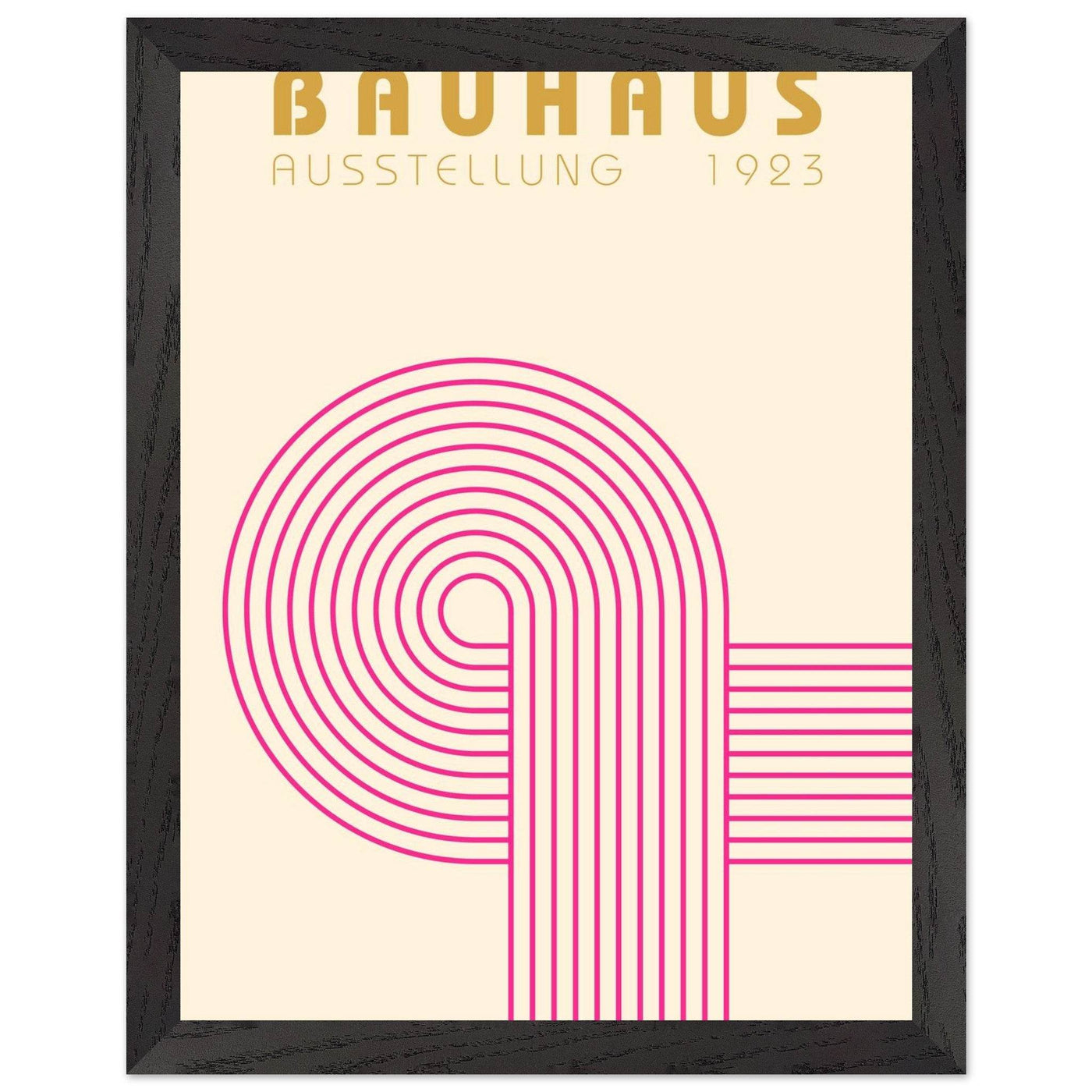 Bauhaus Pink Pop Decor for Modern Home Aesthetics - Vibrantwalls