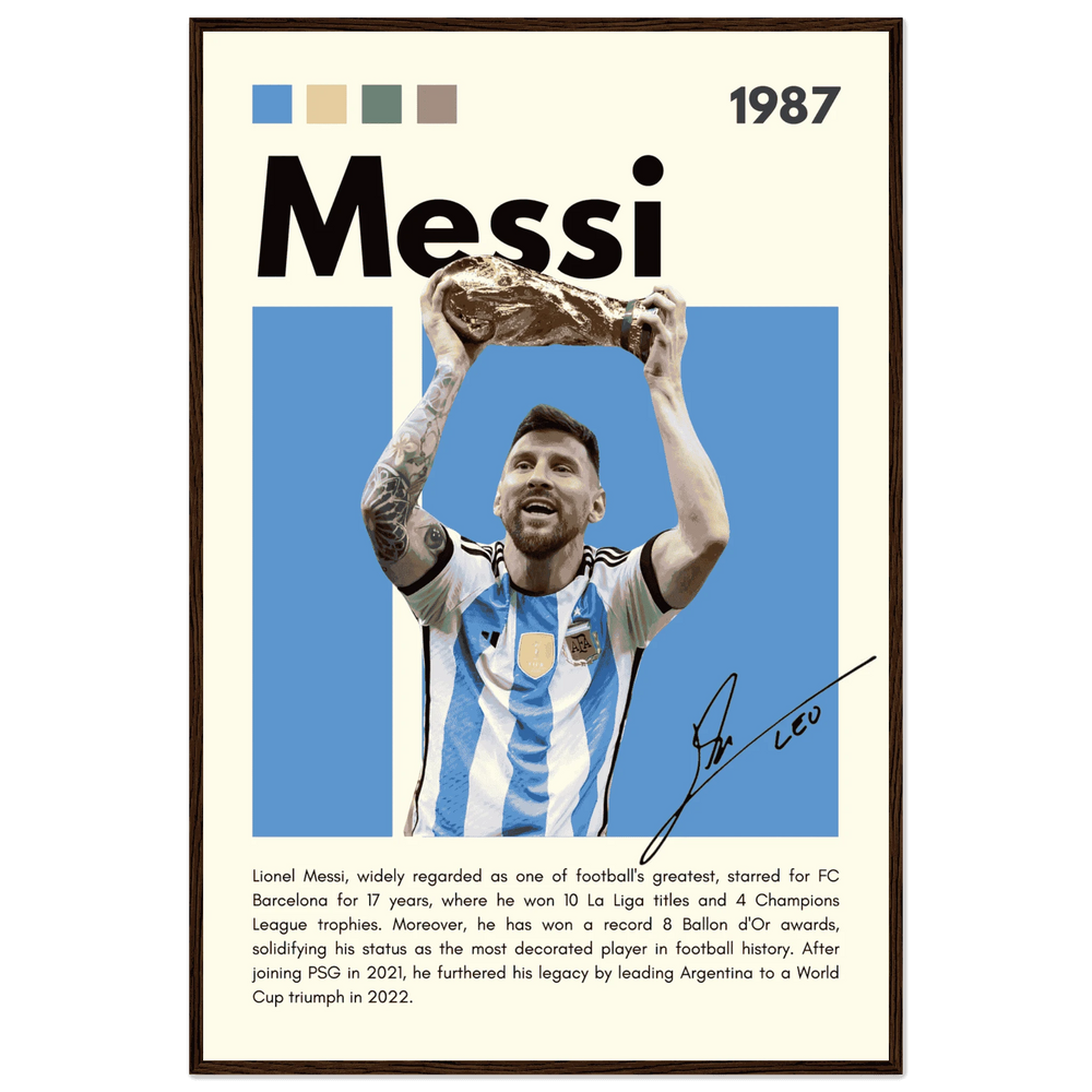 Lionel Messi Wall Art - Vibrantwalls