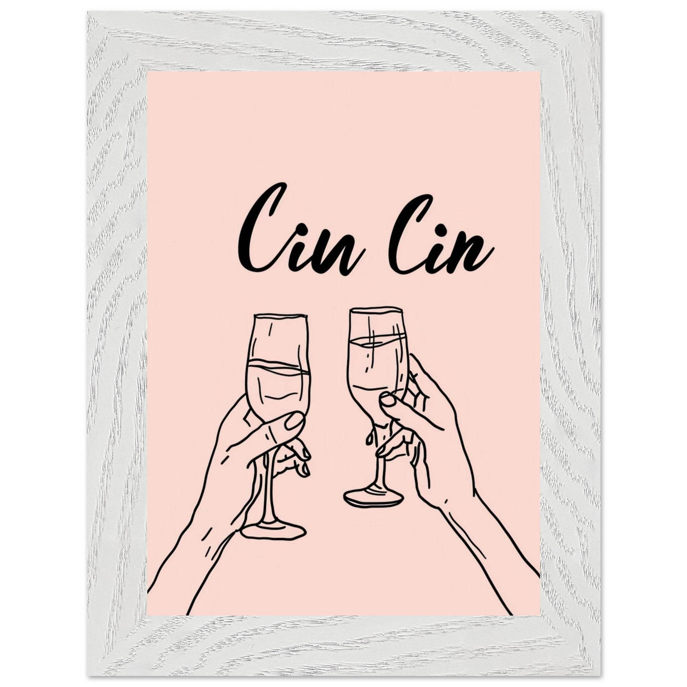 Cin Cin Toast Art Print - Vibrantwalls
