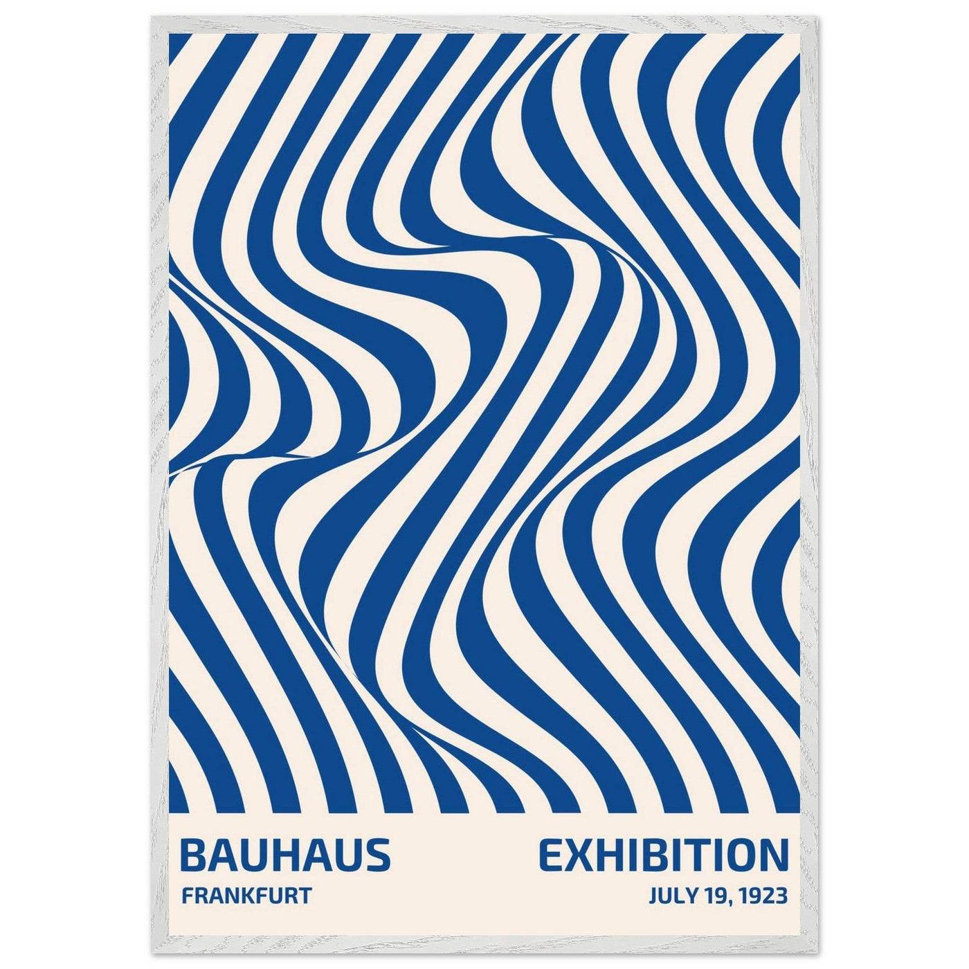 Bauhaus Ausstellung 1923 Op Art Wavy - Vibrantwalls