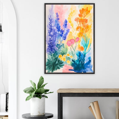 Abstract Floral Garden Matisse - Vibrantwalls