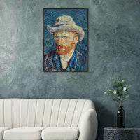 Self-Portrait Grey Felt Hat - Stylish and Versatile Headwear - Vibrantwalls