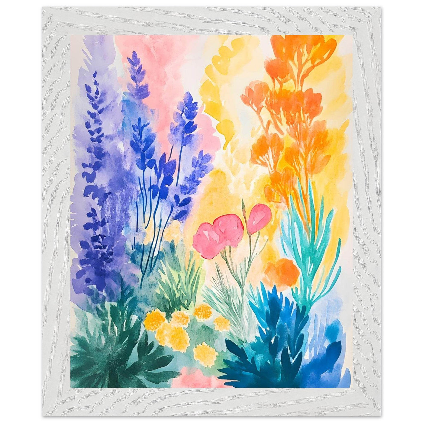 Abstract Floral Garden Matisse - Vibrantwalls