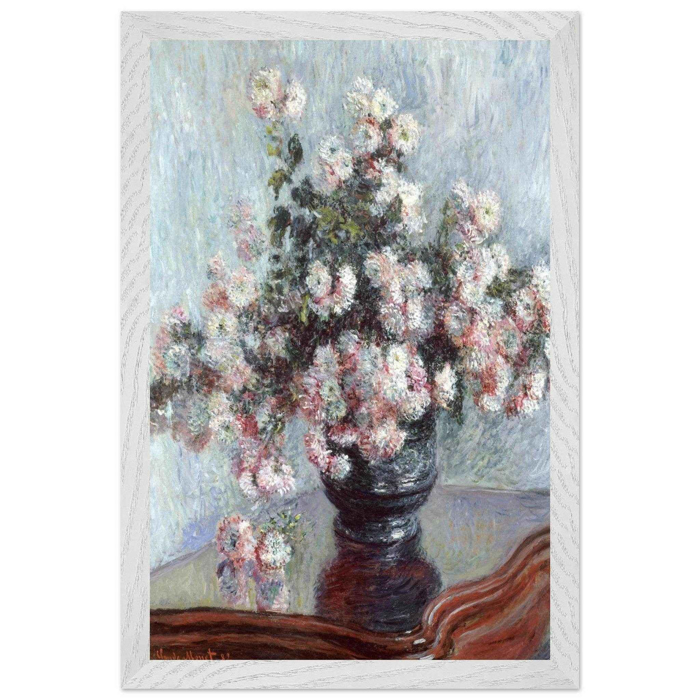 Chrysanthemums Floral Art - A Celebration of Floral Impressionism - Vibrantwalls