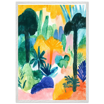 Abstract Tropical - Vibrantwalls