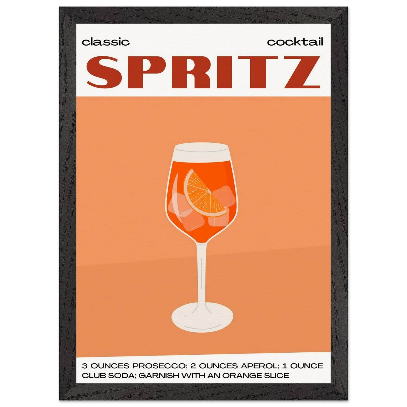 Classic Spritz Cocktail - Vibrantwalls