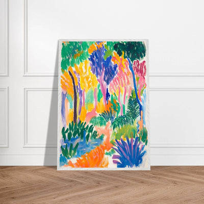 Abstract Foliage Art - Modern Wall Decor for Your Home - Vibrantwalls