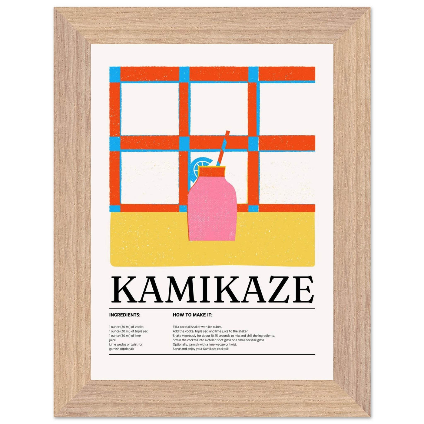 Kamikaze Cocktail Recipe - Vibrantwalls