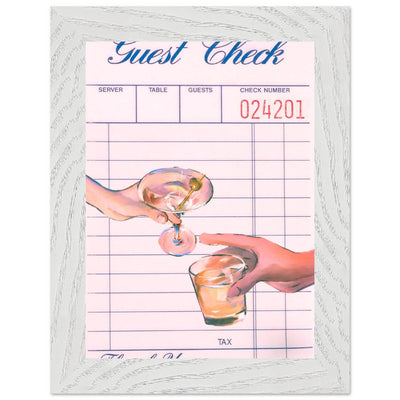 Guest Check Cheers - Vibrantwalls