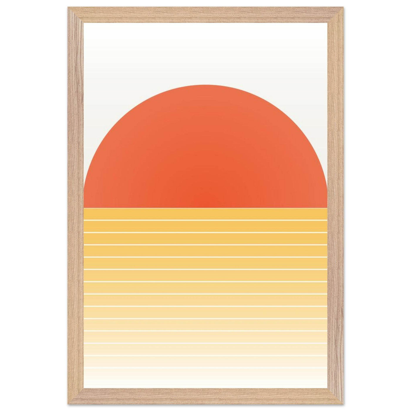 Bauhaus Sunset 1923 - Vibrantwalls