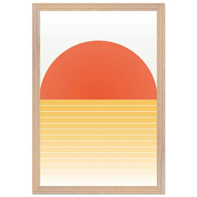 Bauhaus Sunset 1923 - Vibrantwalls