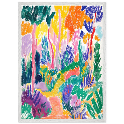 Vibrant Abstract Forest Henri Matisse - Vibrantwalls