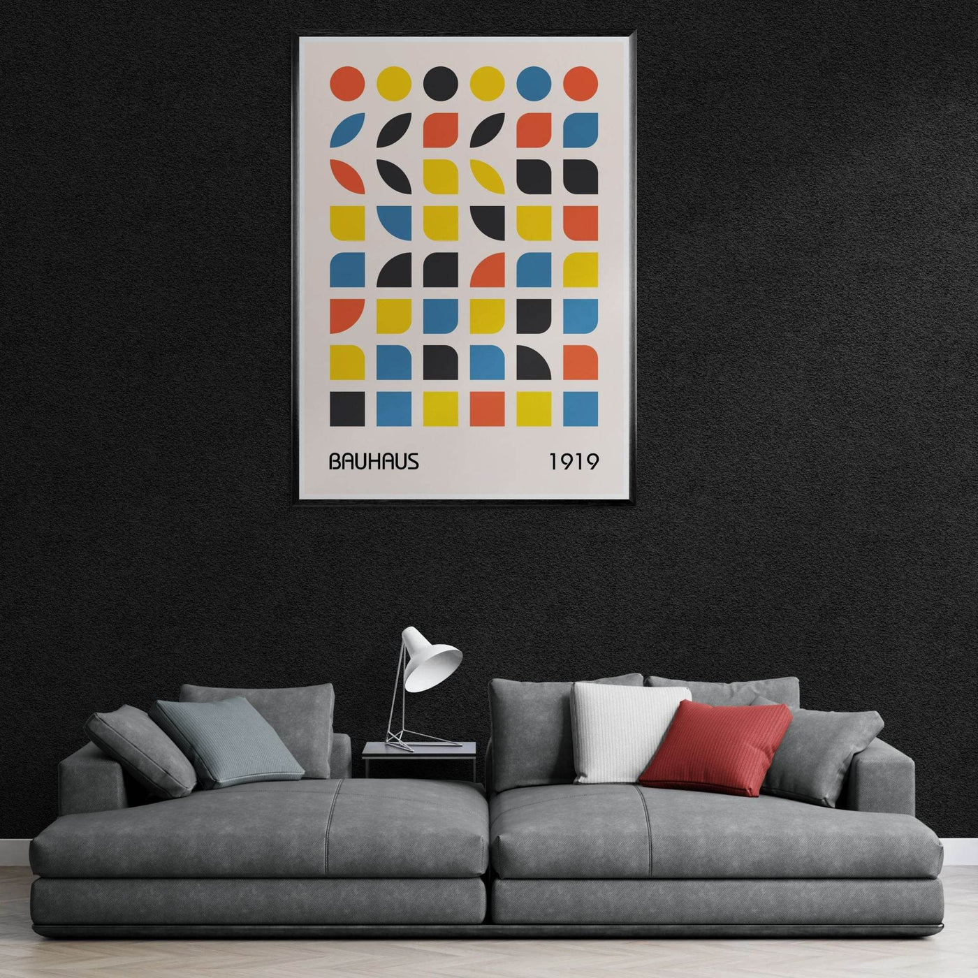 Bauhaus 1919 Geometric Abstract - Vibrantwalls