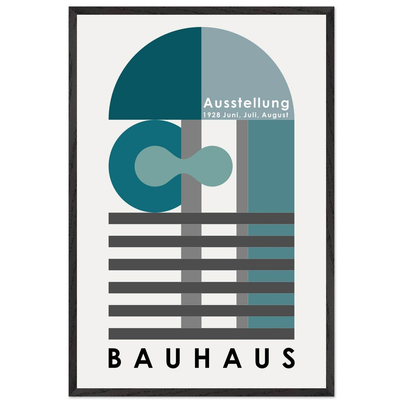 Bauhaus-Style 'Ausstellung 1928' - Vibrantwalls